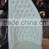 Classic white hotel high back chair XYD096-1