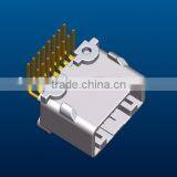 16pin Right Angle Panel Mount Automotive Plastic Connector