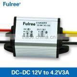 DC-DC Converter 12v to 4.2v3a Step Down Power Converter, Car Power Supply Module thumbnail-1