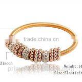 Korean Jewelry Euro-American Multilayer Bangle Shamballa Polymer Clay Bracelets thumbnail-4