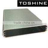 China Color Anodized Extruded Aluminum Heat Sink / Power Supply / Motor /resistance Box Extusion Shell Case Profile thumbnail-4