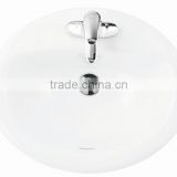 Round ceramic Counter wash basin
