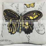 PLUS Decors Rustic Gray Flower Pillow Case Cushion Cover Home Sofa Decorative 16 X 16 Squares