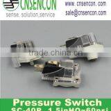 MPL 602 High Quality Pricision Low Pressure Switch SC-40P/V for OEM Application thumbnail-1