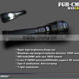 Rechargeable 18650 Battery Hard Anodizing 24W HID Camping Torch thumbnail-2
