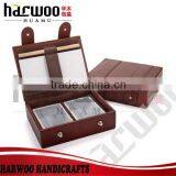 Custom High-end PU Leather Playing Cards Box for Sale