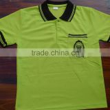 guangzhou factory polo shirt school uniform custom printing polo t shirt