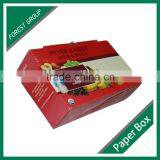 RECYCABLE CUSTOMIZED COLOR PRINTING PACKING BOX CARDBOARD PAPER BOX FOR SHIPPING FRESH FRUIT