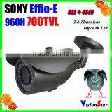 CCTV Control 60Pcs IR Leds Camera Sony Effio-E OSD Menu 2.8-12mm Varifocal Lens 700TVL Security Camera Outdoor Using thumbnail-1