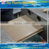 recycled material of Wood plastic extrusion profile machine