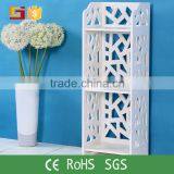 Europen Style Wooden Bamboo Storage Rack for Bathroom thumbnail-3