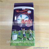 Large Washing Machine Tin Powder Box