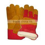 High Quality Winter Leather Gloves With CE Certification thumbnail-3