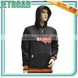 New Design Cotton Fleece Kangaroo Pockets Long Sleeves Pullover Men's Hoodie Sweatshirt