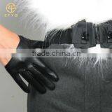 Cheapest Fashion Ladies Short Leather Glove for Driving