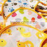 Baby Bib Cotton Terry With TPU Coating Back Soft Bib Made in China Cotton Toddle Scarf Baby Jersey Adjustable Bib thumbnail-1