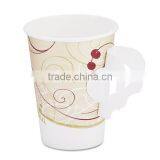 180ML handle coffee cup, paper coffee cup with handle