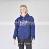 2016 Women's Fitness High Quality Printed Custom Hoodies thumbnail-5