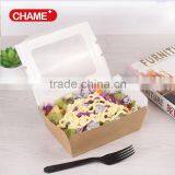 take away food packaging kraft paper box for fast food