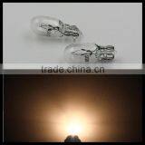 t10 w5w 194/501 wedge base clear glass signal interior car light lamp 4300k 12v 5w t10 halogen bulb