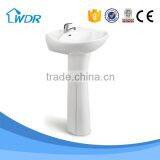 China Sanitary Wares Ceramic Dining Room Wash Basin With Pedestal thumbnail-1