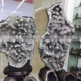 Large Smoky Gray Natural Rock Crystal Clusters for Decoration
