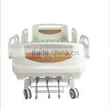 High Quality Manual 4 PP Side Rail Hospital Bed Wholesale thumbnail-6