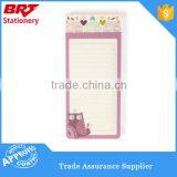 Customized Pattern and Size Fancy Note Pad
