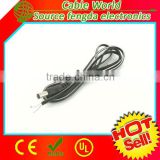 DC 5.5mm*2.1 mm power cable DC plug to bare wire