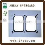 Wholesale Pre Uncut Colorful Super White Core Single Double Cardboard Paperboard for Photo Frame thumbnail-3