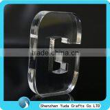 Crystal Diamond Like Laser Cutting Acrylic CNC Letters, Elegant Engraved Cut Out Letter in Shenzhen thumbnail-1