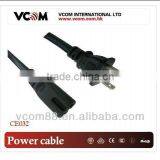 US Type PVC Jacket,copper Conducter Power Cord