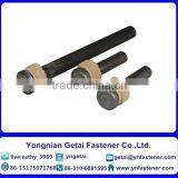 Welding Screws/studs ,Shear Studs,welded Studs, Weld Studs,DIN933/931 HDG / Galvanized With Black /yellow Zinc Plated/blue White thumbnail-5