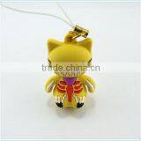 Cheap 3d Rubber Dog Keychain thumbnail-4