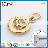 Hanging Gold Rotatable Strong Metal Zipper Puller for Bag thumbnail-3