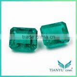 Colombian Emerald Emerald Cut 8*10mm Synthetic Emerald Stone for Emerald Jewelry thumbnail-2