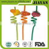 Beautiful Decorated Flexible Drinking Straw Factory Produced thumbnail-1