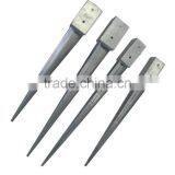 Hot Dipped Galvanzied Steel Fence Post Holder 750 mm Spike Support 750 mm Metal Shake3" thumbnail-1