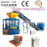 Nigeria Low Investment High Profit Business QT4-24 Cement Brick Making Machine