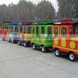 Amusement Park Electric Trackless Fun Train, Shopping Mall, Indoor and Outdoor Fun Train, Mini Electric Train thumbnail-2