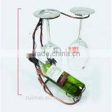 Multi-tier Free-standing Wooden Wine Bottle Holder thumbnail-4