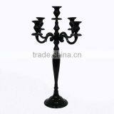 Black Candelabra/ Wedding Table Black Candelabra, Standing Black Candelabras thumbnail-1