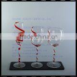 Elegant Classic Rough Edge Etched Black Slate Coaster/slate Coaster thumbnail-5