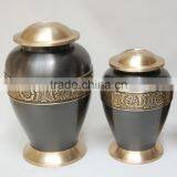 Brass Urn | Cremation Urn | Metal Urn | Funeral Urn | Ash Urn thumbnail-3