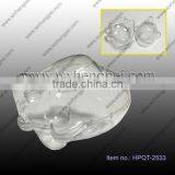 Cleverish Portable Cute Transparent Plane Plastic Storage Jewelry Wedding Box Kit thumbnail-1