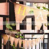 Happy Birthday Decorative Jute Flag Banner thumbnail-2