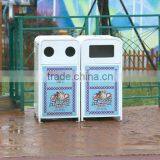 Arlau Urban Outdoor Furniture Metal Dustbin Pictures thumbnail-2