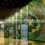 Natural looking hot sale artificial plant wall design aetificial grass wall for decoration