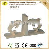 FSC Unfinished Wooden Custom Design Bookend thumbnail-6