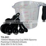Plastic Measuring Cup With Spoons thumbnail-1